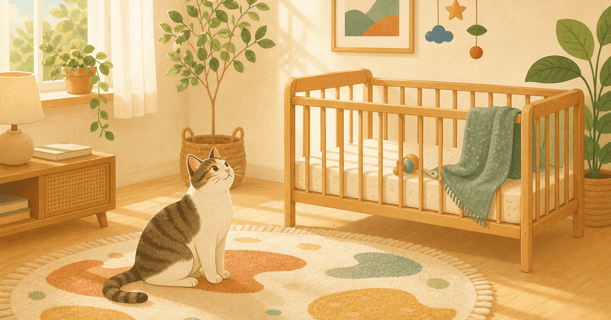 猫と赤ちゃんの同居は大丈夫？妊娠がわかったらの準備とトキソプラズマの正しい知識