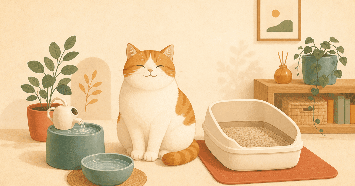 猫の便秘の原因と対策｜サイン・受診目安・巨大結腸症までやさしく整理