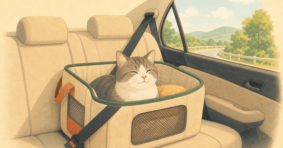 猫との車移動・ドライブ用品の選び方｜帰省・通院・避難で使う道具を中立比較