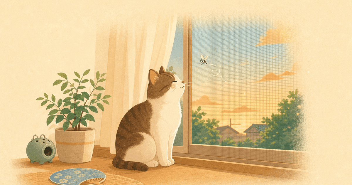 猫のフィラリア症（犬糸状虫症）｜蚊が運ぶ見えにくい病気と「予防が最重要」の理由