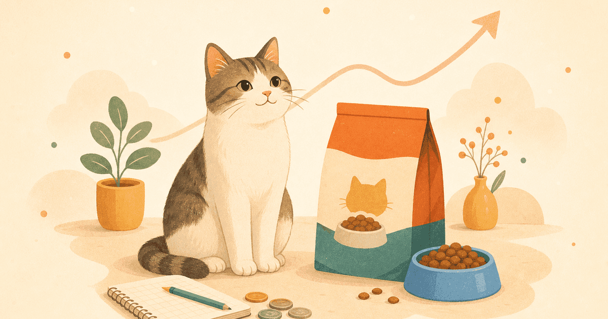 キャットフードの値上げはなぜ続く？2026年の価格高騰の理由と、栄養を落とさない賢い選び方