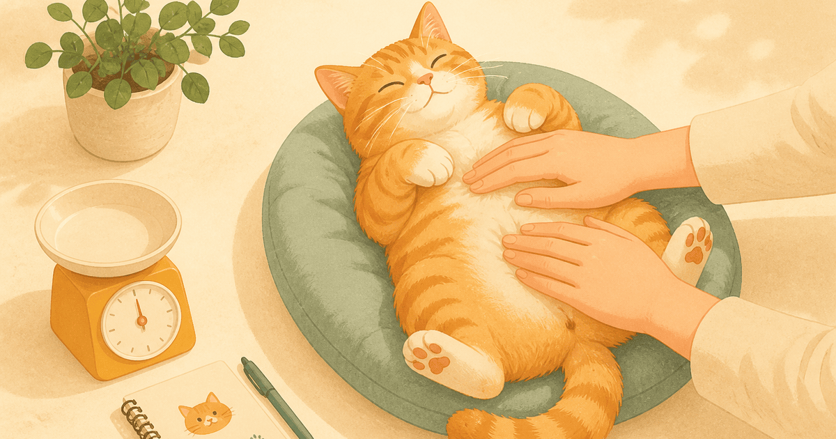 猫のがん(腫瘍)に家庭で早く気づくために｜しこりの触り方と見逃しやすいサイン