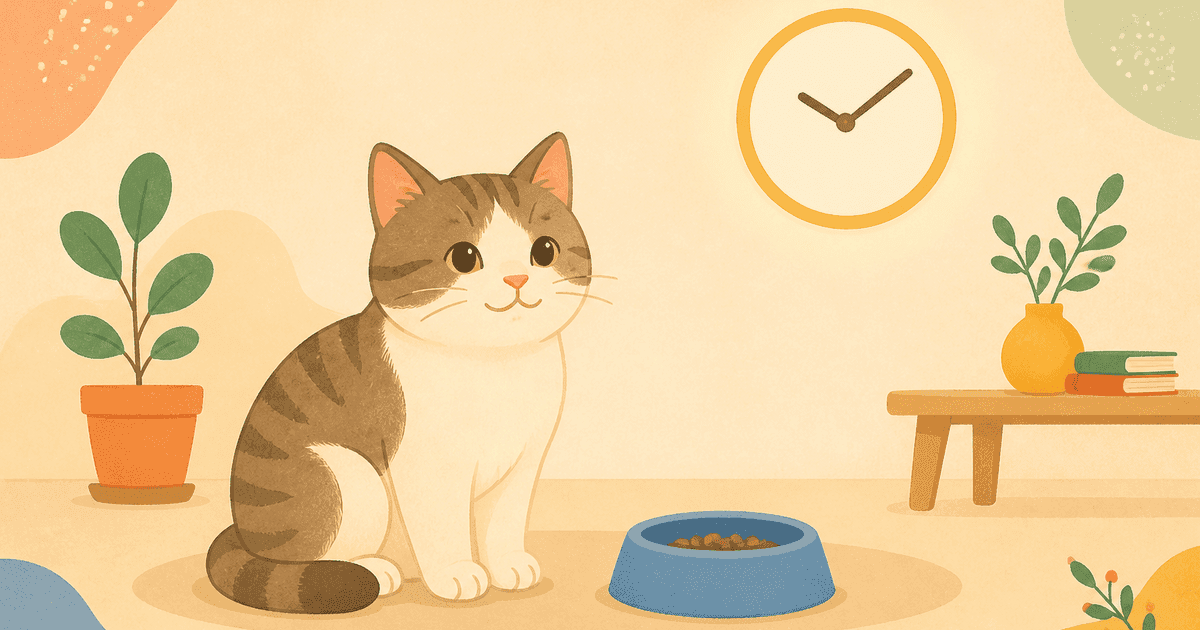 猫のごはんは1日何回?置き餌はよくない?食事回数と与え方の決め方