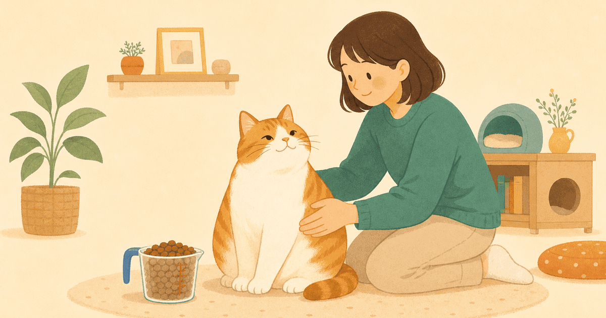 猫の肥満・ダイエット対策｜適正体重の見方と無理のない減らし方