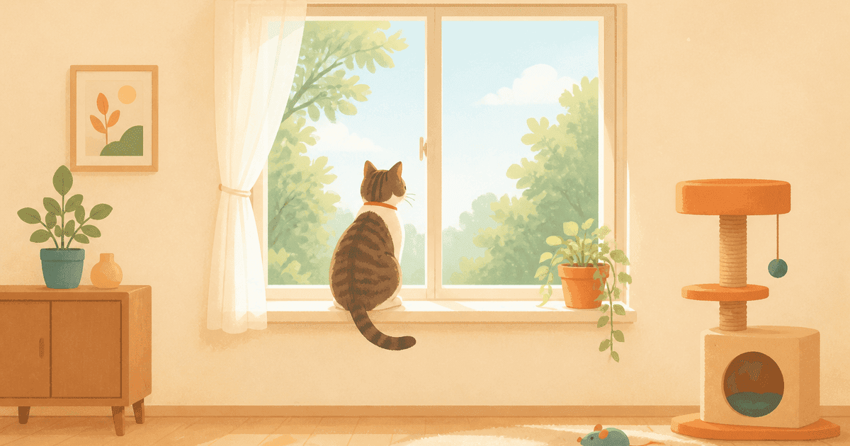 外に出していた猫を完全室内飼いに切り替える｜2026年の調査が示した「思ったより簡単」と移行の実務