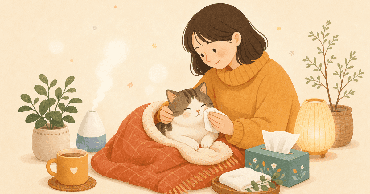 猫風邪の症状・原因・予防をやさしく整理、受診の目安とおうちケア