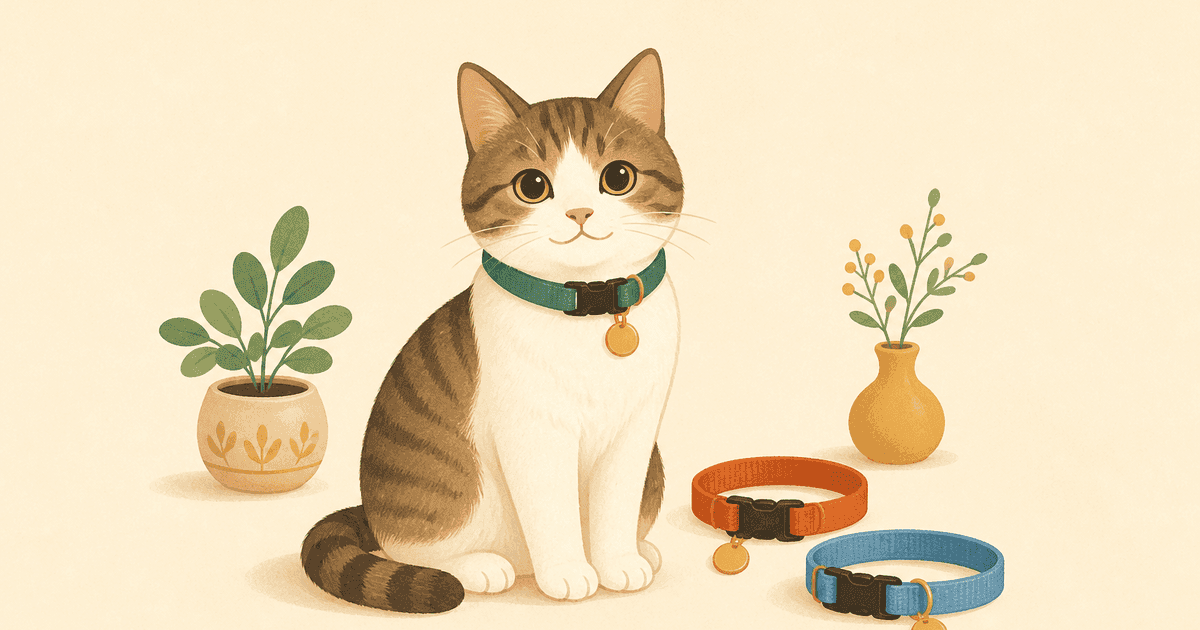 猫の首輪の選び方比較｜安全なセーフティ構造とタイプ別の使い分け
