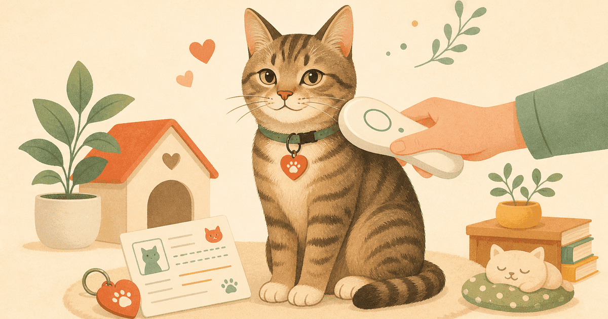 猫のマイクロチップはどこまで義務？2026年の現状と飼い主がやる登録・変更手続き