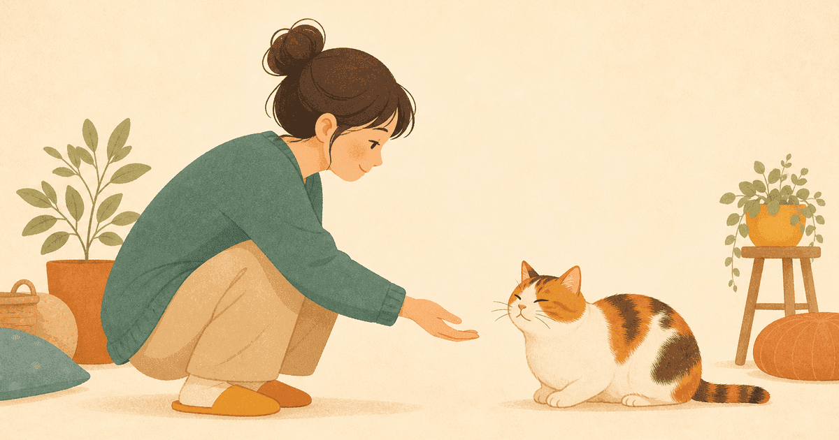 猫がなつかない…信頼関係の築き方｜警戒心の強い猫・保護猫と仲良くなるコツ