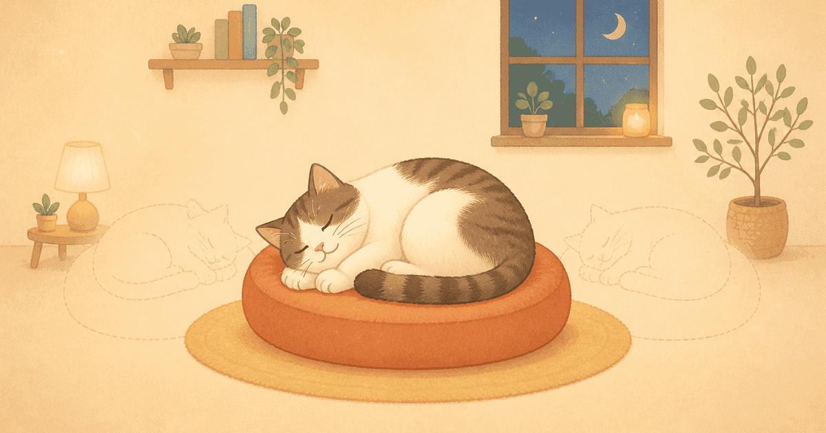 「猫は左を下にして寝る」説は本当か｜2025年に話題の研究と2026年の再検証、寝姿から本当に読み取れること