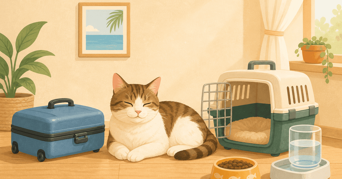 猫とお盆・夏の帰省/旅行はどうする？留守番・ペットホテル・ペットシッターの選び方
