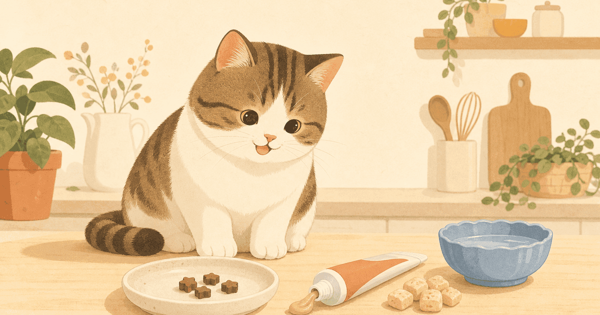猫のおやつの選び方｜液状(ちゅ〜る系)・フリーズドライ・かつお節煮干し系を比較