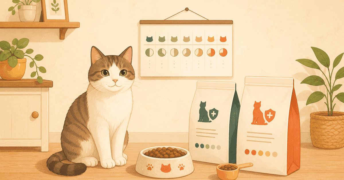 猫の療法食の基本｜総合栄養食との違い・切り替え方と「食べてくれない」ときの工夫