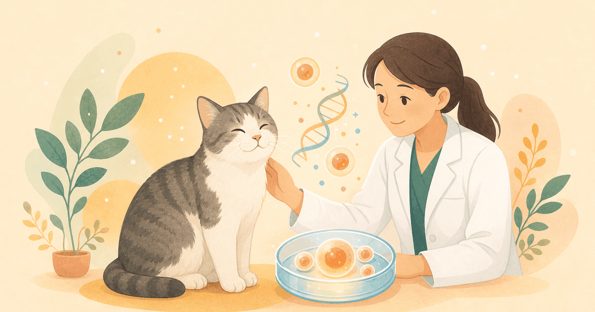 猫の再生医療と幹細胞治療、iPS細胞研究の現状｜「今できること」と「研究段階のこと」を整理