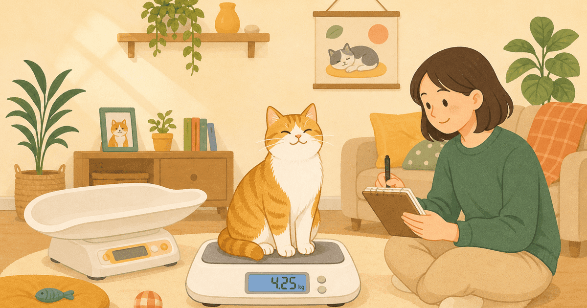 猫の体重計・ペットスケールの選び方比較｜専用スケール・ベビースケール・抱っこ測定を中立比較
