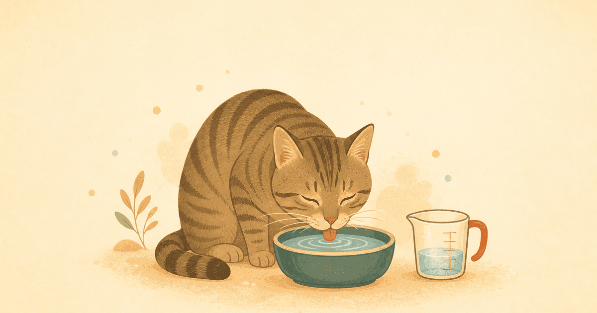 猫の多飲多尿のサインの読み方｜水を飲む量・おしっこが増えたときの受診の目安