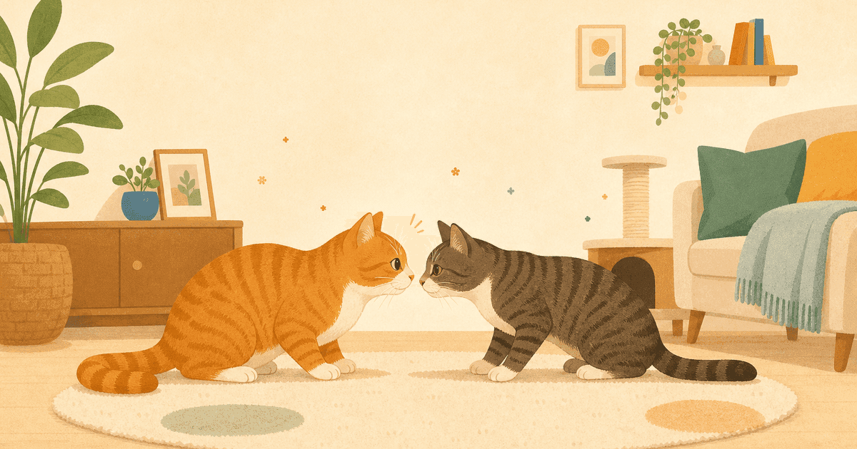 多頭飼いと先住猫との顔合わせ｜段階的な進め方とストレス対策