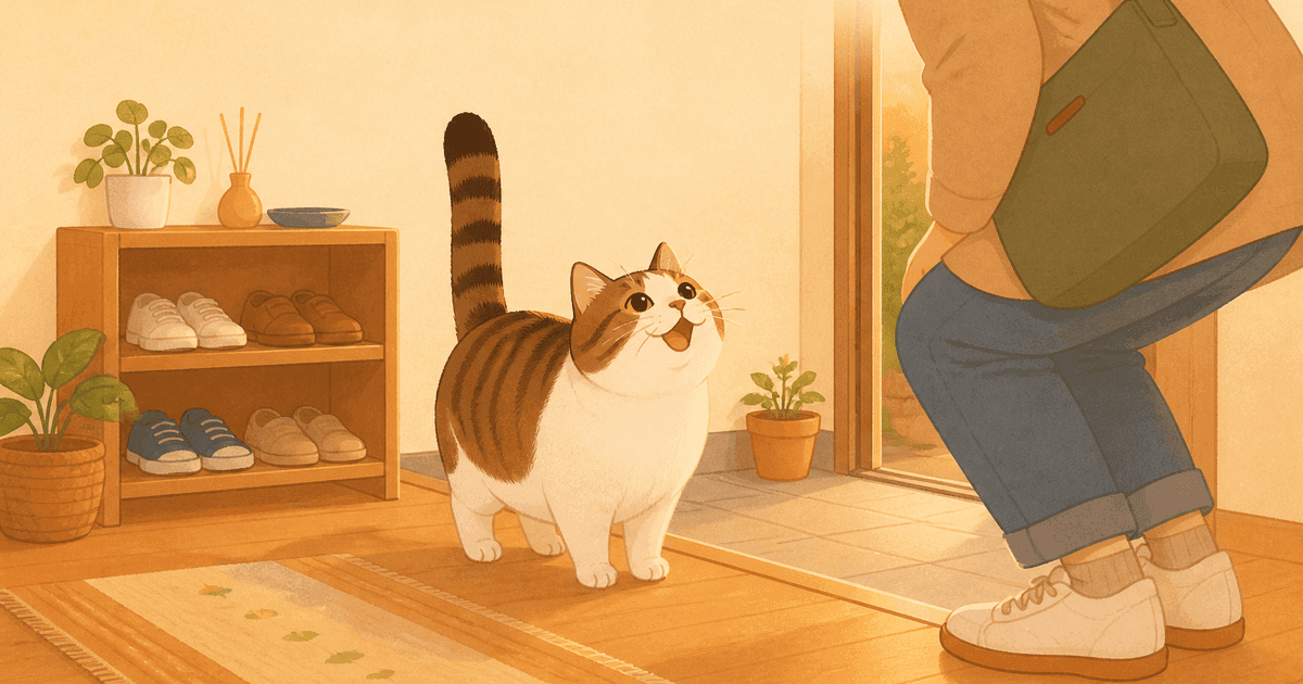 猫は男性の飼い主により多く鳴く?帰宅時の「あいさつ鳴き」を100秒観察した研究の読み方