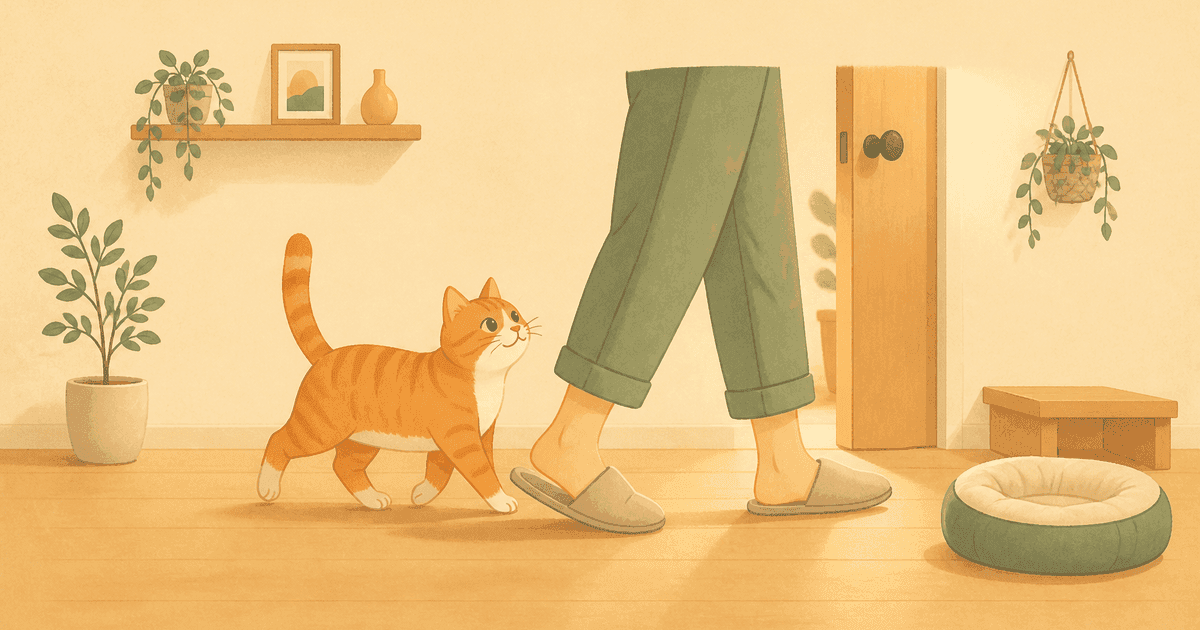 猫が後をついてくる理由と対応|トイレ・風呂・足元まとわりつきの困りごとを解決