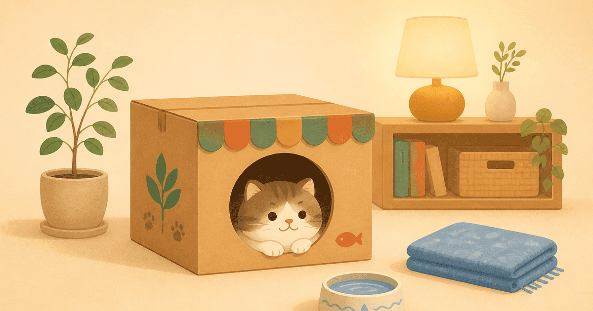 猫が隠れて出てこないとき|引っ張り出さないのが基本な理由と場面別の対応、受診の目安