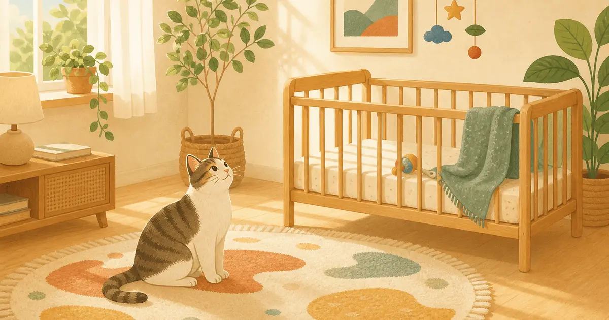 猫と赤ちゃんの同居は大丈夫？妊娠がわかったらの準備とトキソプラズマの正しい知識