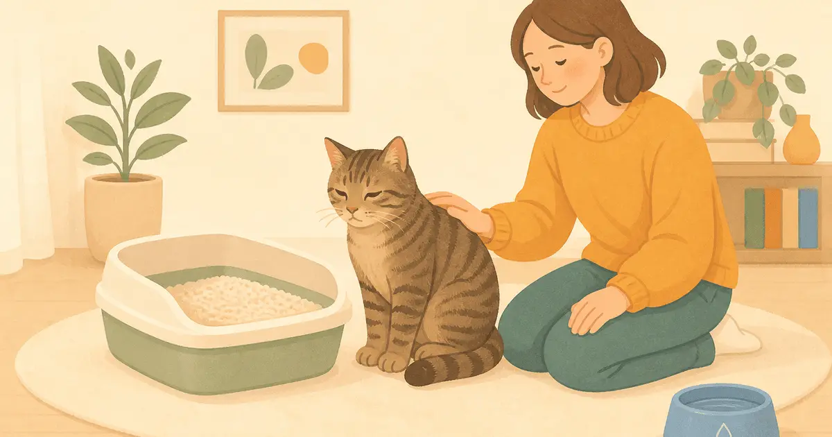 猫の下痢・軟便の原因と対処｜受診の目安と危険なサインをやさしく整理