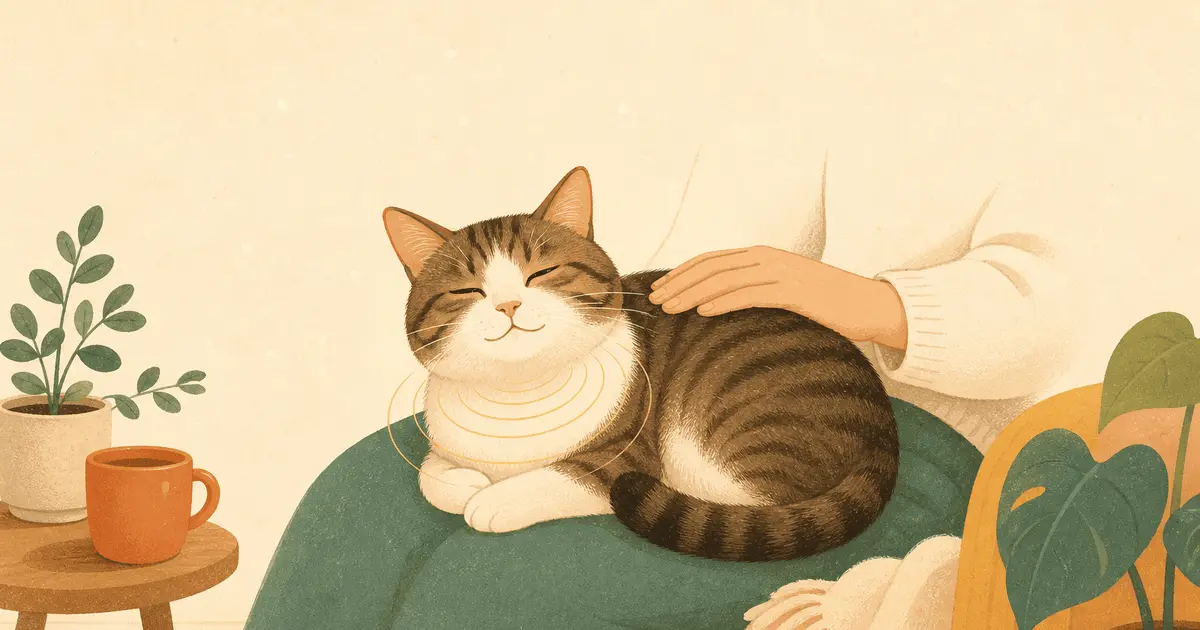 猫がゴロゴロ喉を鳴らす理由｜甘え・要求・自己鎮静と注意したい病気のサイン