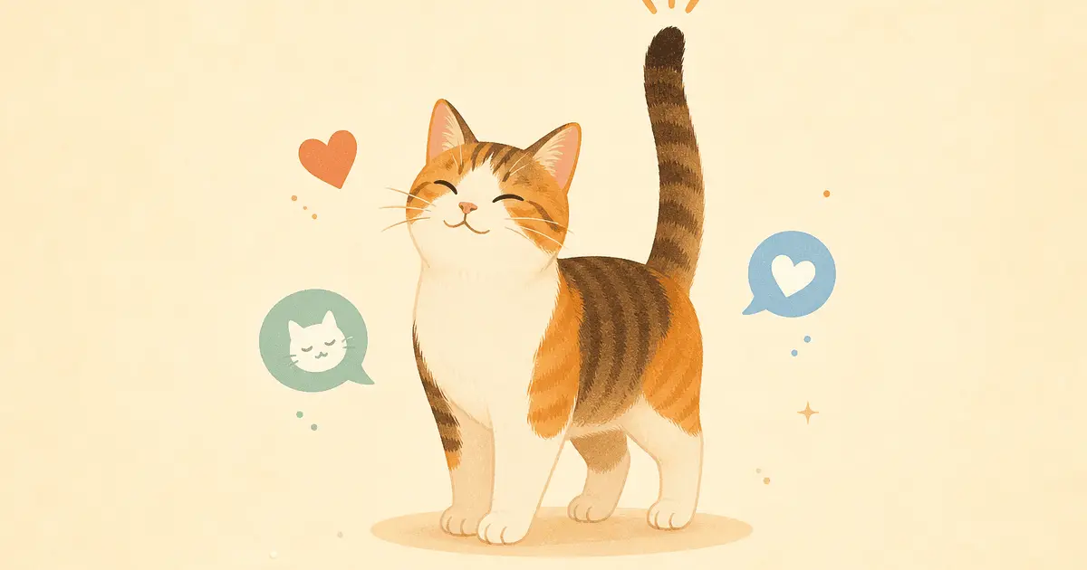 猫の気持ちの読み方|しっぽ・耳・目・ゴロゴロ・スリスリが表すサイン