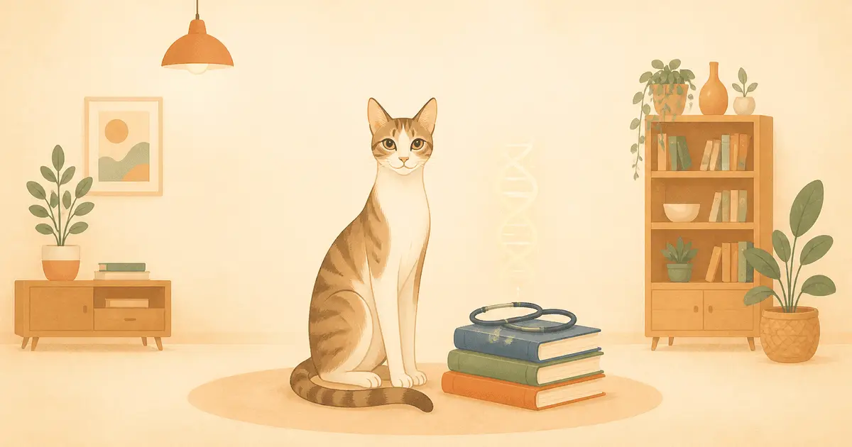 猫のマルファン症候群が初めて報告された｜2026年9月コーネル大学の兄弟猫2匹の研究を飼い主目線で読む