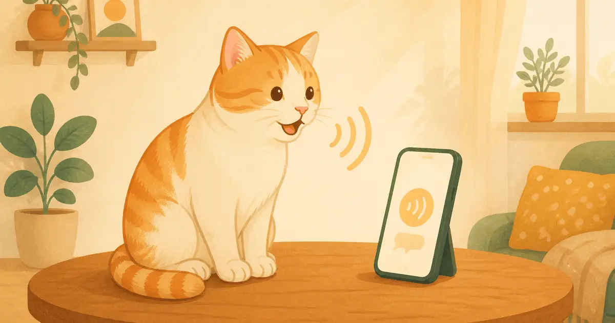 猫の鳴き声AI翻訳アプリは当たる？MeowTalkなど最新事情としぐさ観察との併用法