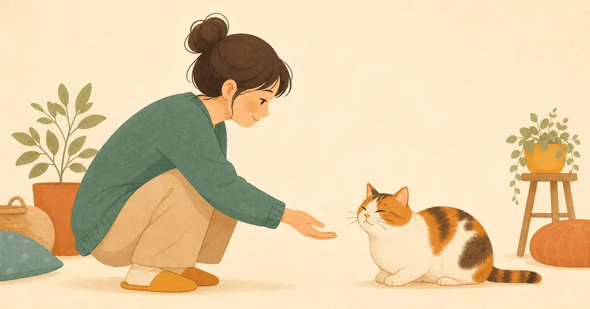 猫がなつかない…信頼関係の築き方｜警戒心の強い猫・保護猫と仲良くなるコツ