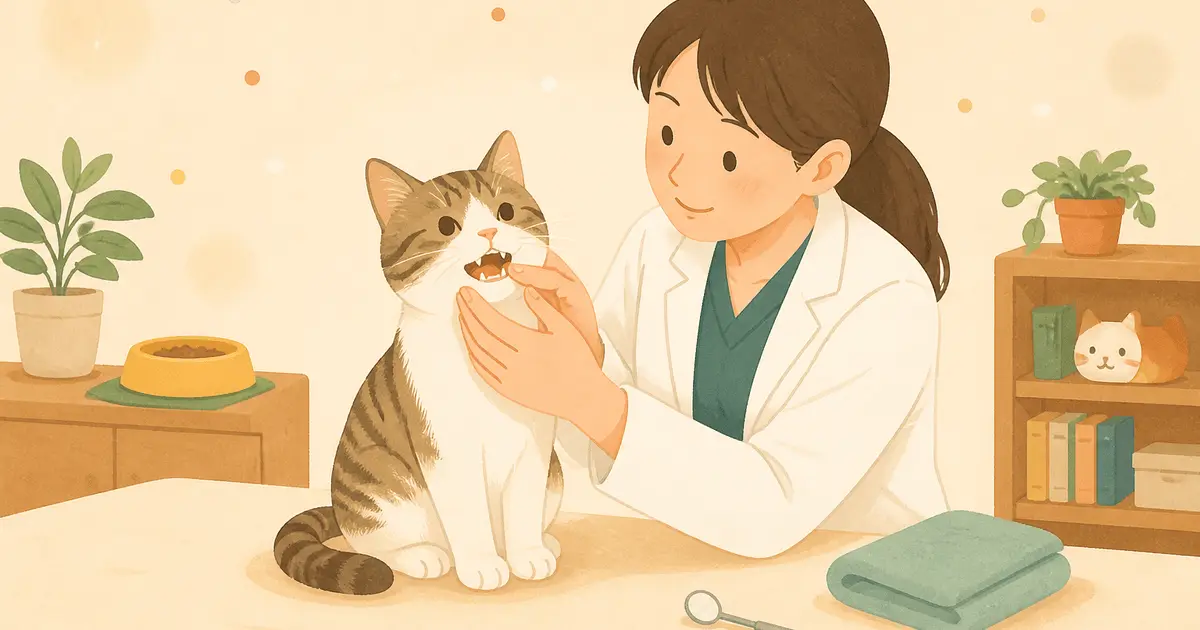 猫の口内炎(慢性歯肉口内炎)のサインと治療｜よだれ・口臭・食べたいのに食べられない
