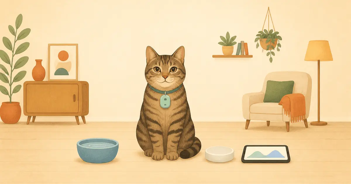 猫のスマート首輪・活動量計の選び方比較｜何が記録できて何が分からないのか、行動記録デバイスを中立解説