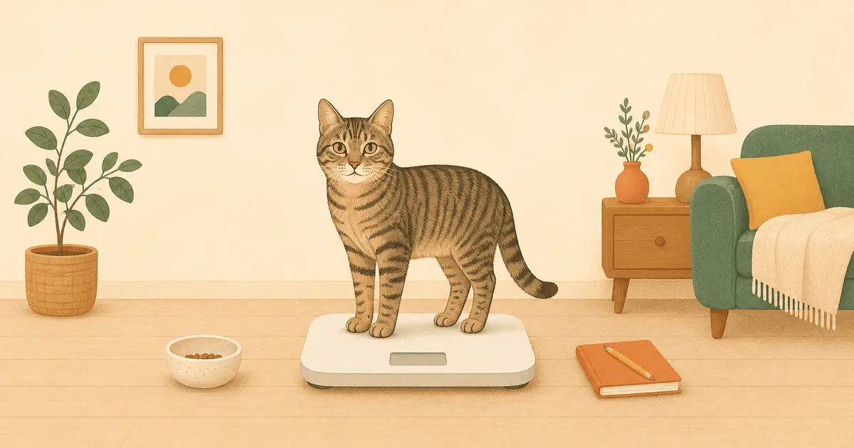 猫が痩せてきた・体重が減ったときの原因の切り分け方｜食べているのに痩せる/食べずに痩せるの2軸と受診の目安